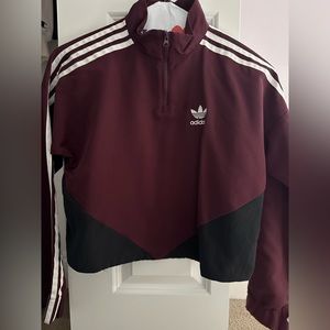 adidas cropped jacket / shell